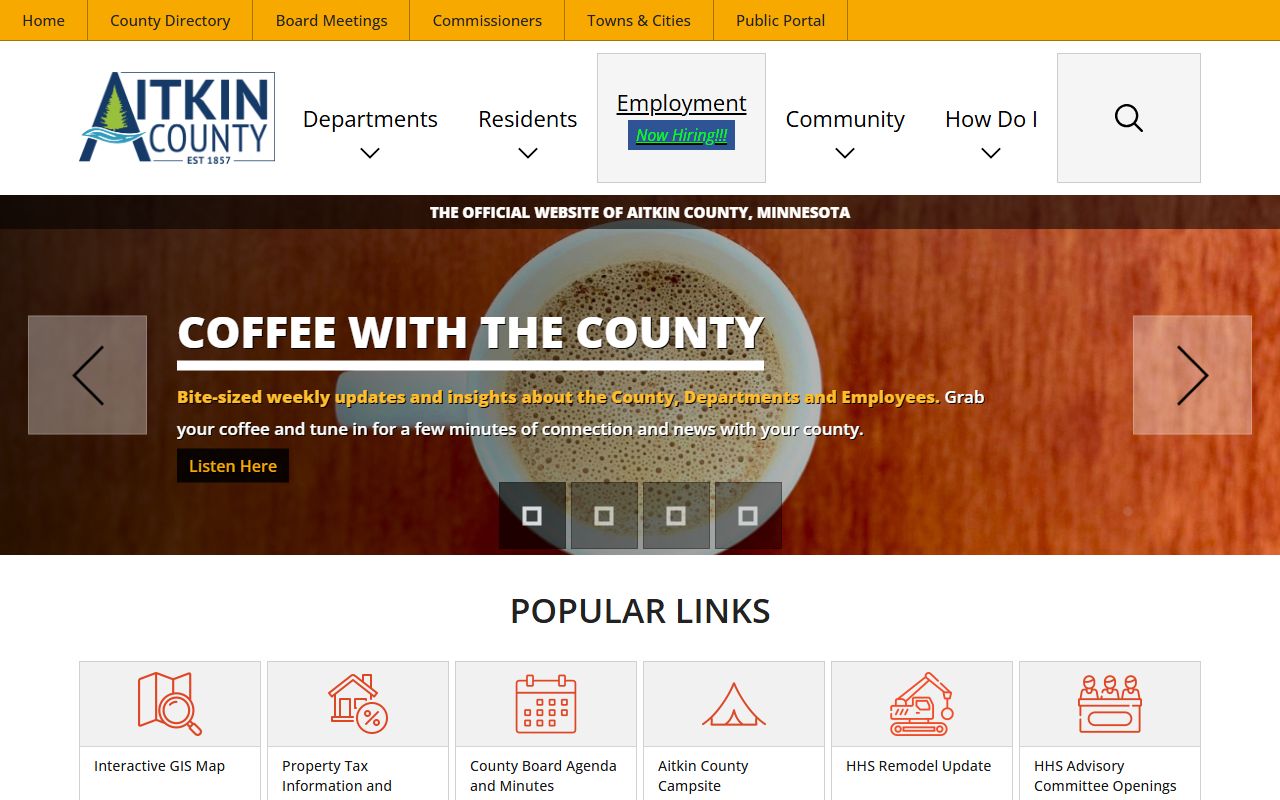 Aitkin County property tax records official county website