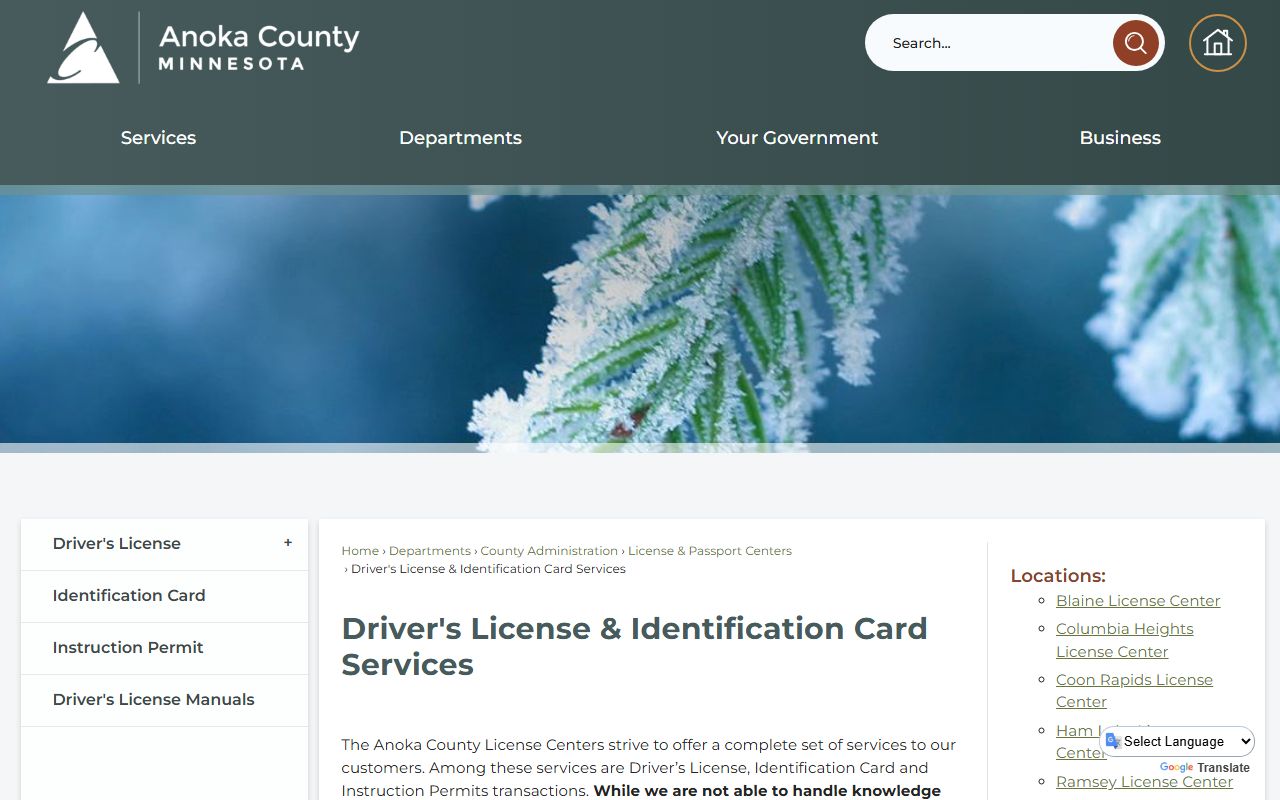 Anoka County property tax information page