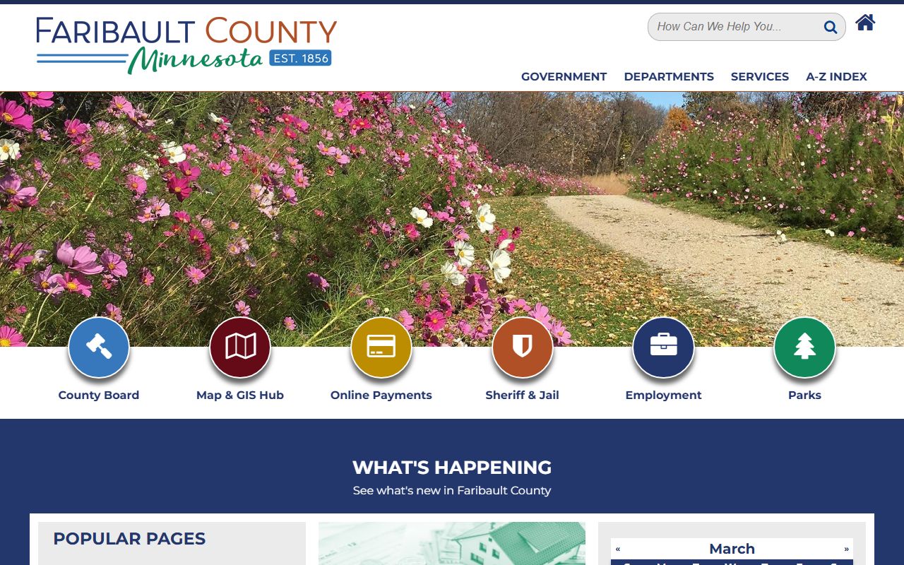 Faribault County property tax records official county website