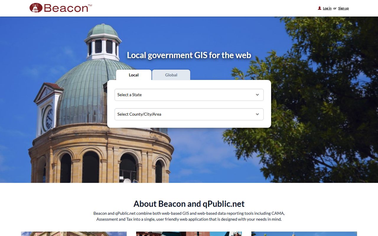 Beacon by Schneider Geospatial Minnesota property tax records search